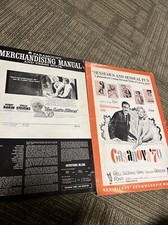 Too Late Blues, Casanova '70, manuales de exhibición de merchandising de películas vintage 2 segunda mano  Embacar hacia Mexico