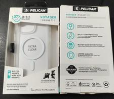 Capa Pelican Voyager com Coldre Apple iPhone 16 Pro Max Transparente (Leia a Descrição) comprar usado  Enviando para Brazil
