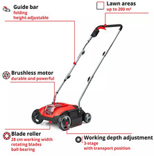 Einhell cordless scarifier for sale  WOLVERHAMPTON