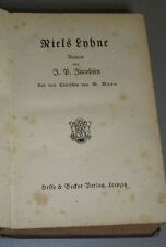 J. P. JACOBSEN Niels Lyhne ROMAN um 1890 dänische Literatur DÄNEMARK comprar usado  Enviando para Brazil