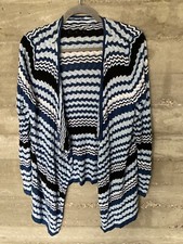 Ffene strickjacke blau gebraucht kaufen  Ingolstadt