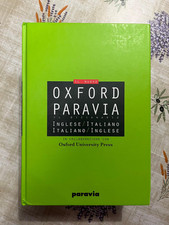 Dizionario oxford paravia usato  Fivizzano