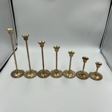 Vtg brass candle for sale  Fairfax