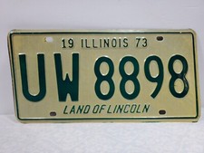 Illinois 1973 license for sale  Waynesboro