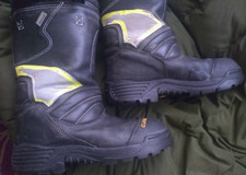 Bom estado usado GLOBE SUPREME tamanho 9.5 BOTAS ESTRUTURAIS DE COMBATE A INCÊNDIO PULL-ON comprar usado  Enviando para Brazil