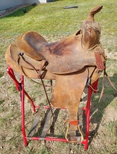 Rough leather western for sale  Shawmut