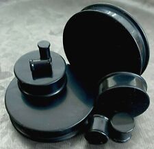 Pair black solid for sale  Valley