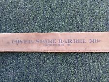 wwii m8 spare barrel cover for sale  Johnstown