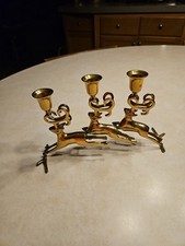 Vintage brass reindeer for sale  Leitchfield