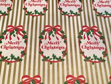Vtg merry christmas for sale  Jackson