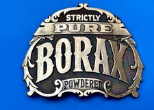 Fivela de cinto de latão maciço vintage ADM estritamente alimentada por BORAX - fundição de limpeza comprar usado  Enviando para Brazil