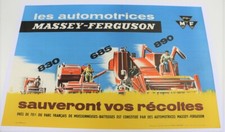 Affiche 1959 moissonneuse d'occasion  Saint-Paul-Cap-de-Joux