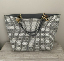 Bolsa tote feminina Tommy Hilfiger logotipo monograma 14x12x7, usado comprar usado  Enviando para Brazil
