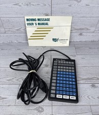 Placa de sinalização LED vintage Hi-Lite mensagem móvel teclado com fio e manual NÃO TESTADO, usado comprar usado Placa de sinalização LED vintage Hi-Lite mensagem móvel teclado com fio e manual NÃO TESTADO, usado comprar usado  Enviando para Brazil