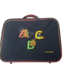 Mala xadrez Schneiders vintage infantil ABC/Bears comprar usado  Enviando para Brazil