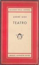 Andre gide teatro usato  Italia