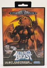 SEGA MEGA DRIVE ALTERED BEAST GAME VINTAGE 1990 IN BOX COMPLETE GOOD CONDICTIONS, usado comprar usado  Enviando para Brazil
