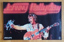 Johnny hallyday affiche d'occasion  Prades