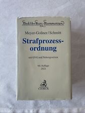 Stpo kommentar meyer gebraucht kaufen  Bobingen