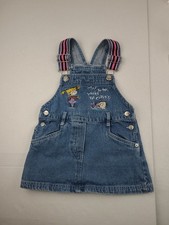 Macacão Rugrats Vintage Saia Menina Tamanho 4 Denim Nickelodeon Viacom 1998 Rosa comprar usado  Enviando para Brazil