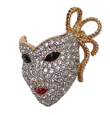 mask brooch for sale mask brooch for sale RUGBY