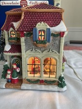 casa colecionável de porcelana com vidro real comprar usado  Enviando para Brazil