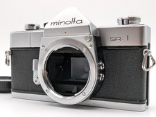 [N.MINT / Cleaned] Minolta Nowa lustrzanka SR-1 35mm Kamera filmowa Srebrny korpus z Japonii, używany na sprzedaż  Wysyłka do Poland