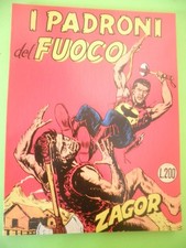 Zagor fumetto padroni usato  Sarno