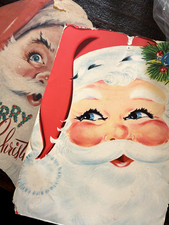 vintage Natal efêmero - Cartões de Papai Noel, sino, toalha de mesa de plástico comprar usado vintage Natal efêmero - Cartões de Papai Noel, sino, toalha de mesa de plástico comprar usado  Enviando para Brazil