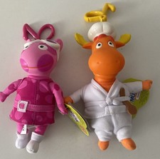 2006 Backyardigans Mattel Nick Jr Uniqua Tyrone Clip-On Pelúcia (Não Funciona) comprar usado  Enviando para Brazil