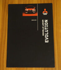 Dépliant mitsubishi lancer d'occasion  Nantes-