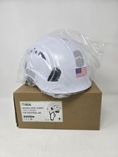 Capacete de segurança Green Devil Mervex ventilação branco industrial ANSI Z89.1 novo caixa aberta comprar usado  Enviando para Brazil