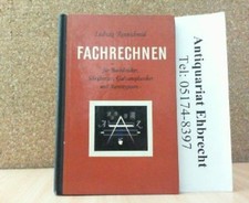 Fachrechnen buchdrucker schrif gebraucht kaufen  Lahstedt