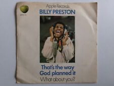 BILLY PRESTON THAT'S THE WAY GOD PLANNED IT WHAT ABOUT YOU APPLE 12 RNB SOUL comprar usado  Enviando para Brazil