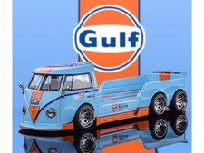 VW Volkswagen T1 Basis - Transport samochodowy - GULF - Liberty 1:64 na sprzedaż  Wysyłka do Poland