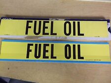 NEW Brady 36059 Fuel Oil Pipe Marker  *FREE SHIPPING* comprar usado  Enviando para Brazil
