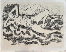 Renato guttuso litografia usato  Buggiano