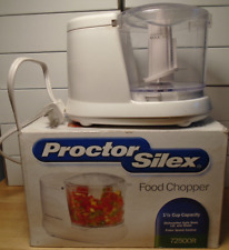 Mini processador de alimentos e picador de vegetais Proctor-Silex 72500R 1,5 xícara durável comprar usado  Enviando para Brazil