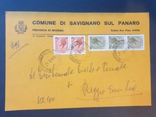 Storia postale repubblica usato  Candelo