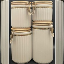 White ribbed ceramic for sale  Stockton