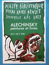 Alechinsky original litho d'occasion  Expédié en Belgium