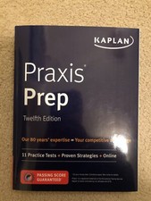 Kaplan praxis prep for sale  Santa Fe