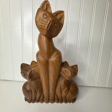 Vtg carved wood for sale  Gaffney