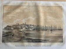Gallipoli puglia litografia usato  Genzano di Roma
