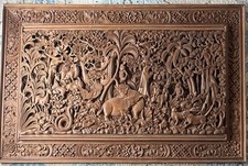 Vintage hand carved for sale  Oakdale