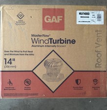 Turbina de teto ventilação sótão Master Flow AIC14WW marrom 14 pol. Alumínio comprar usado  Enviando para Brazil