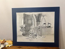 Vintage cartoon drawing for sale  SLEAFORD