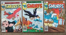 Smurfs 1982 three for sale  Bristol