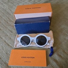 Óculos de sol Louis Vuitton × Supreme Downtown acessórios branco novo em folha comprar usado  Enviando para Brazil