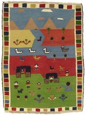 Multicolor tribal pictorial for sale  Charlotte